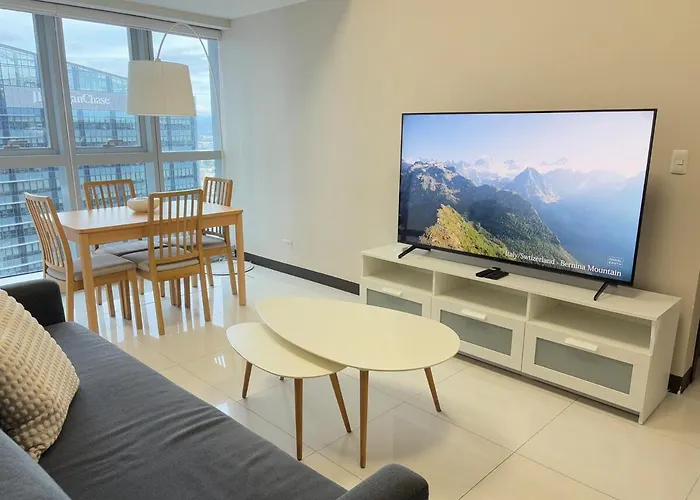 Apartamento Bright 2-bedroom With Pool In Bgc Uptown